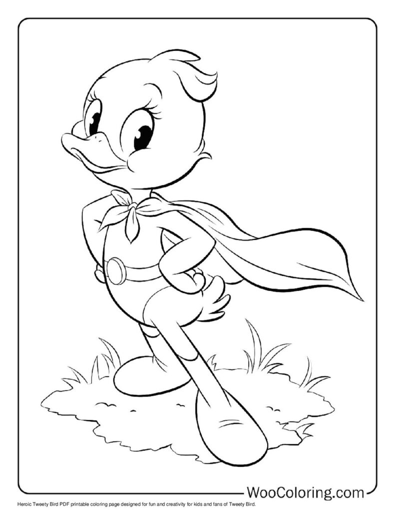 100  Tweety Bird coloring pages  Free PDF To Print  - 61