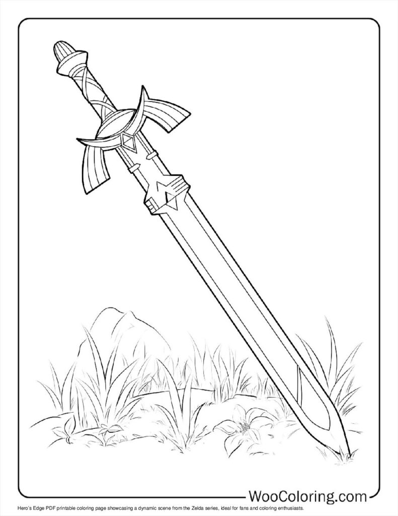 100  Zelda coloring pages  Free PDF To Print  - 82
