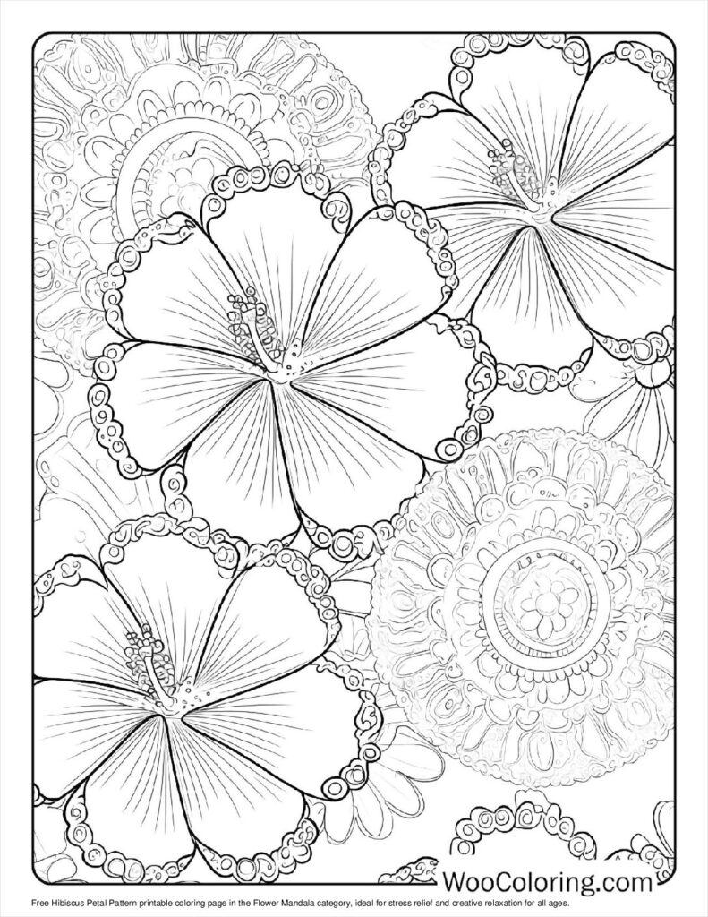100  Flower Mandala coloring pages  Free PDF To Print  - 74