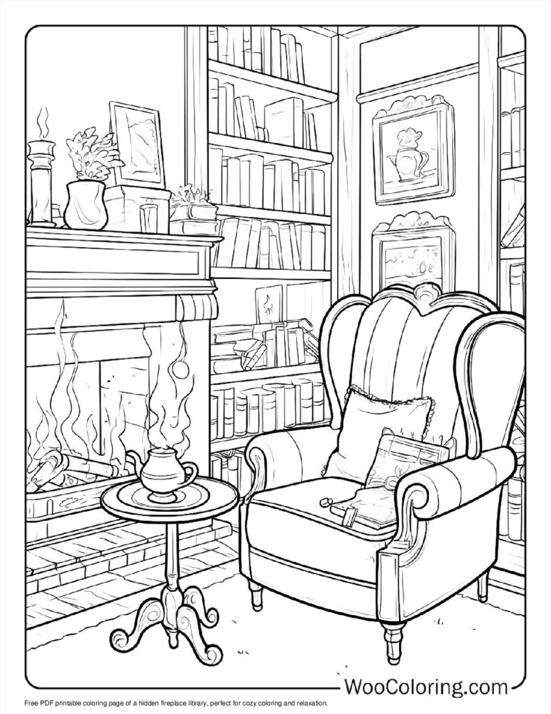 100  Cozy coloring pages  Free PDF To Print  - 60