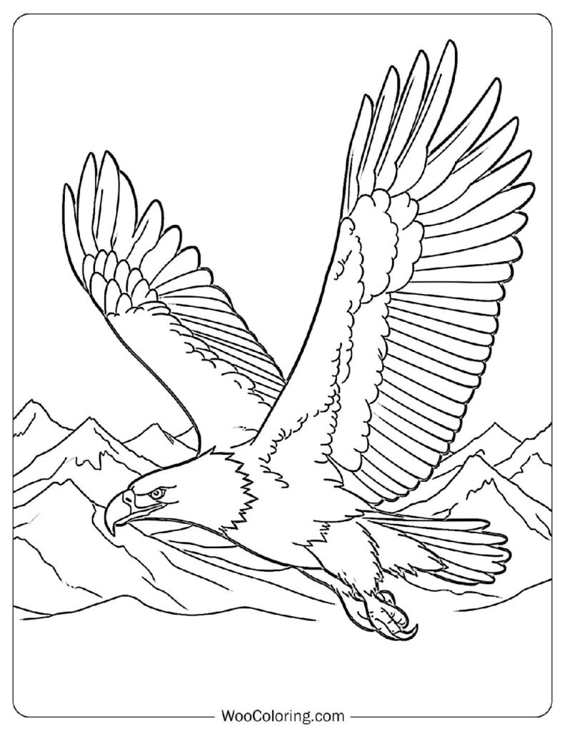 100  Bald Eagle coloring pages  Free PDF To Print  - 51