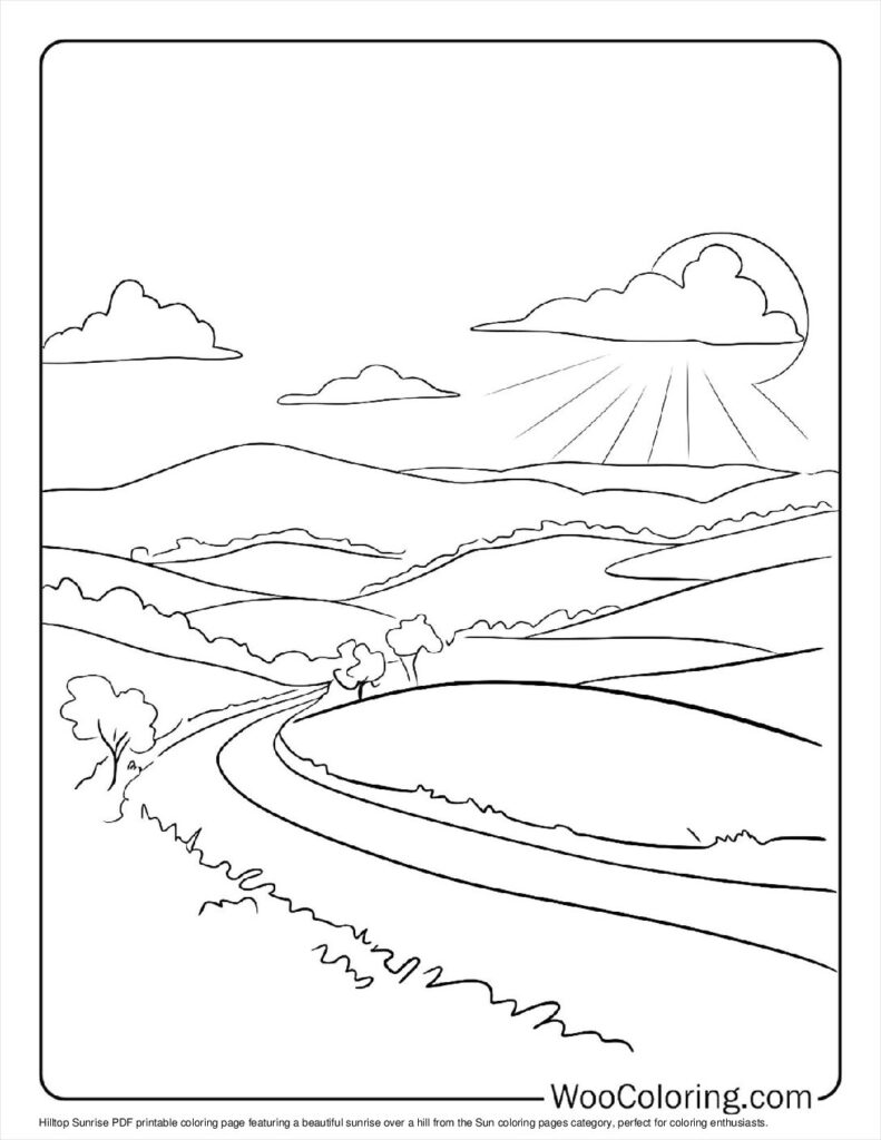 100  Sun coloring pages  Free PDF To Print  - 47
