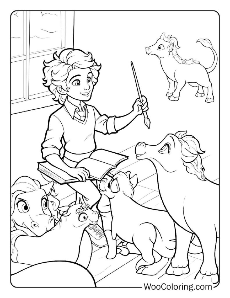 100  Harry Potter coloring pages  Free PDF To Print  - 83