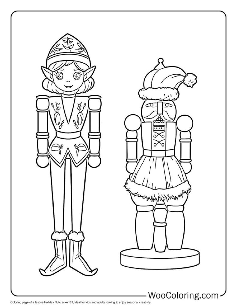 100 Elf coloring pages Free PDF To Print - 26