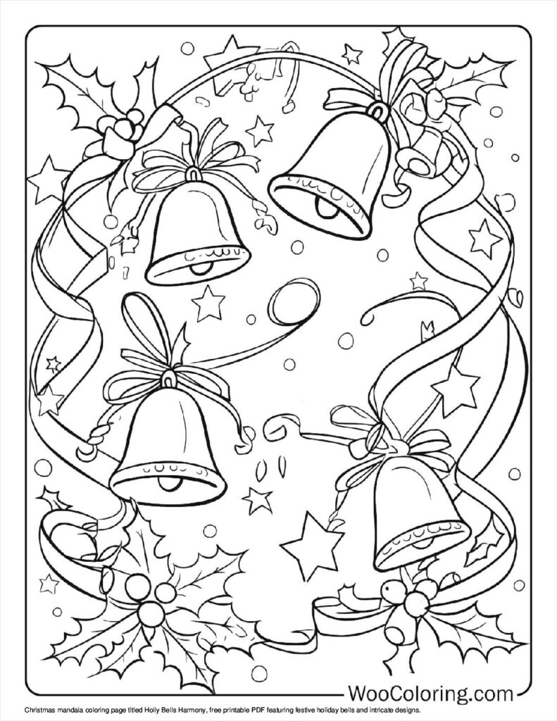 100 Christmas Mandala coloring pages Free PDF To Print - 53