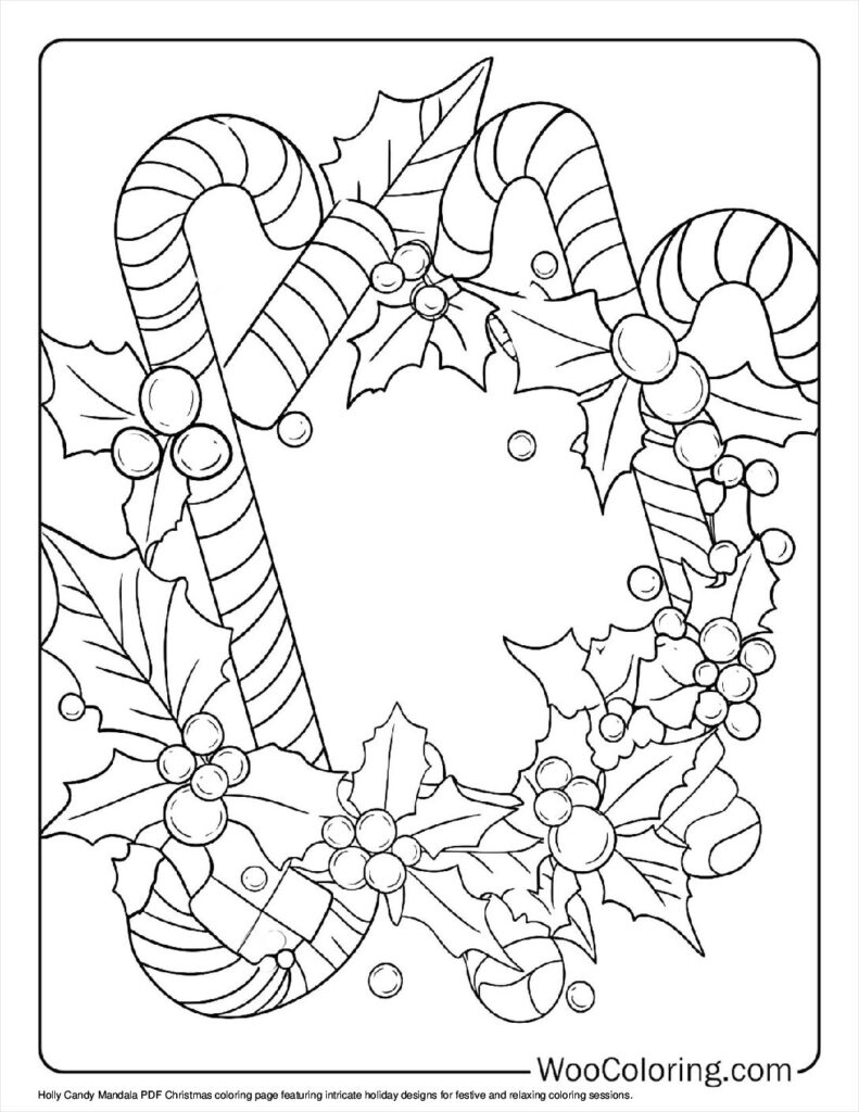 100 Christmas Mandala coloring pages Free PDF To Print - 46