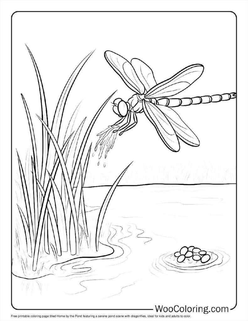 100  Dragonfly coloring pages  Free PDF To Print  - 43
