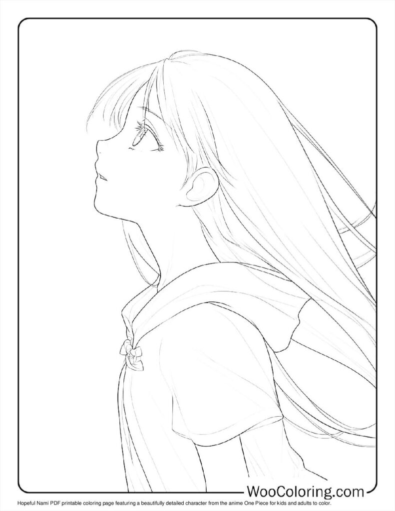 100  Manga coloring pages  Free PDF To Print  - 97