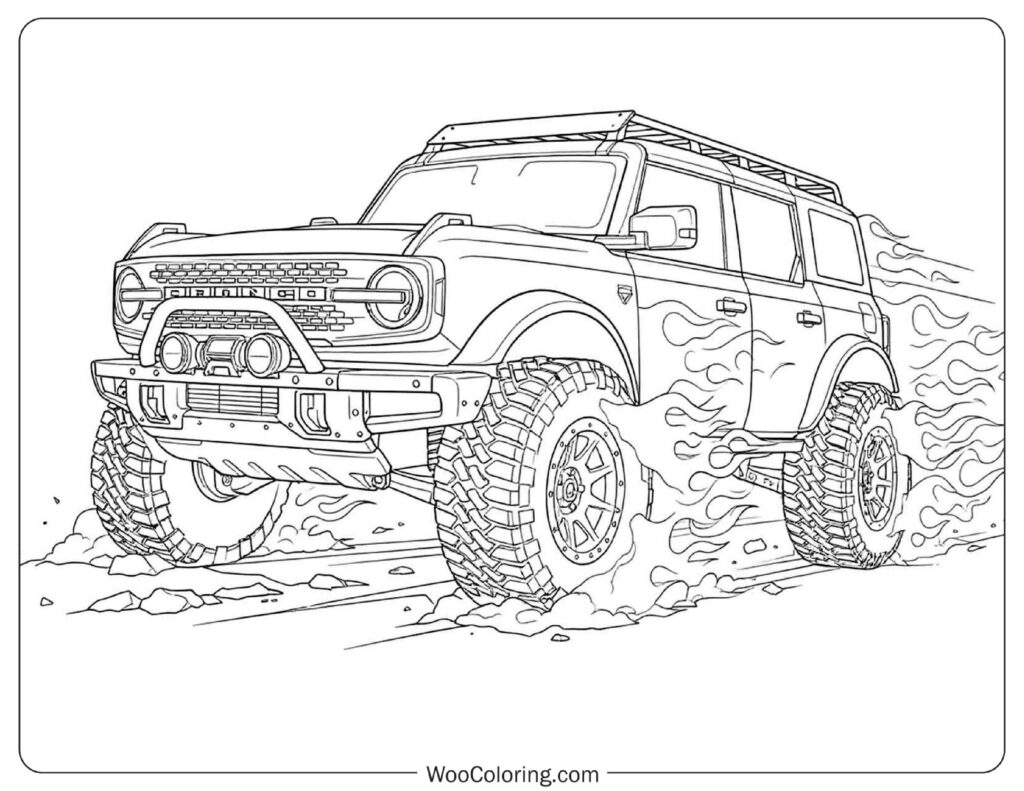 Hot Wheels Ford Bronco Rugged Off‑Road SUV