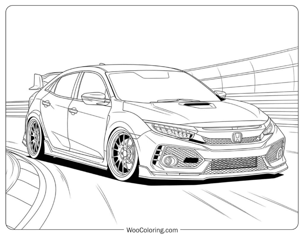 Hot Wheels Honda Civic Type R Tuner Performance