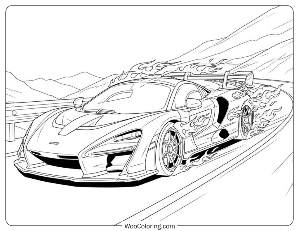 Hot Wheels McLaren Senna Hypercar Track Icon