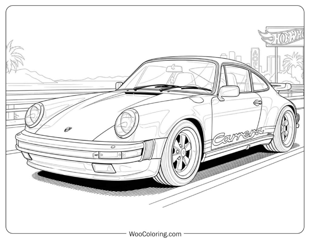 Hot Wheels Porsche 911 Carrera High‑Performance