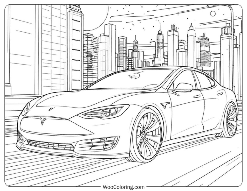 Hot Wheels Tesla Model S Plaid Futuristic EV Speedster