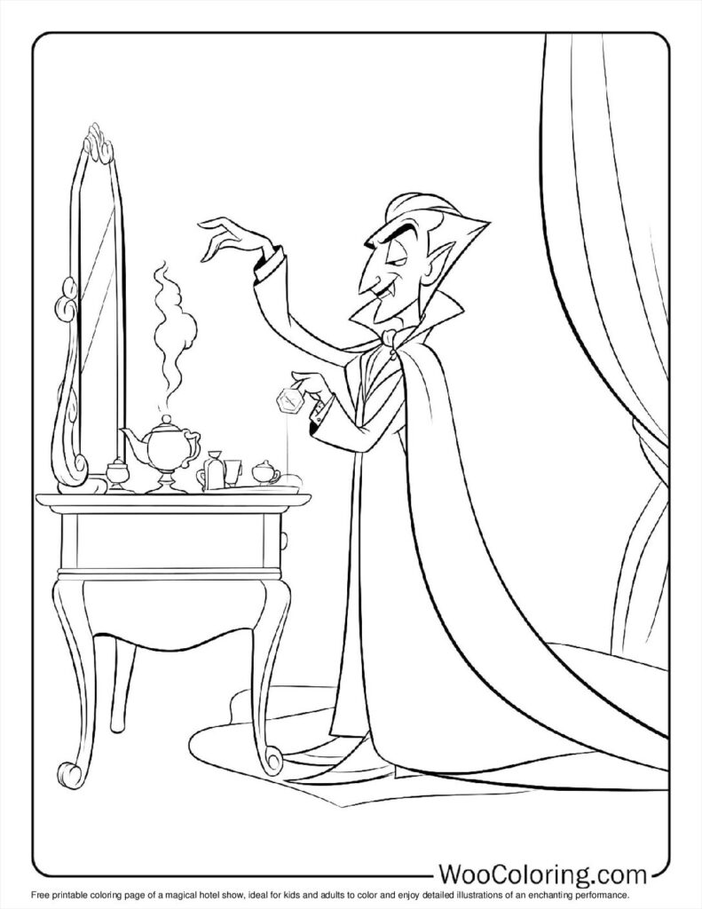 100  Hotel Transylvania coloring pages  Free PDF To Print  - 88