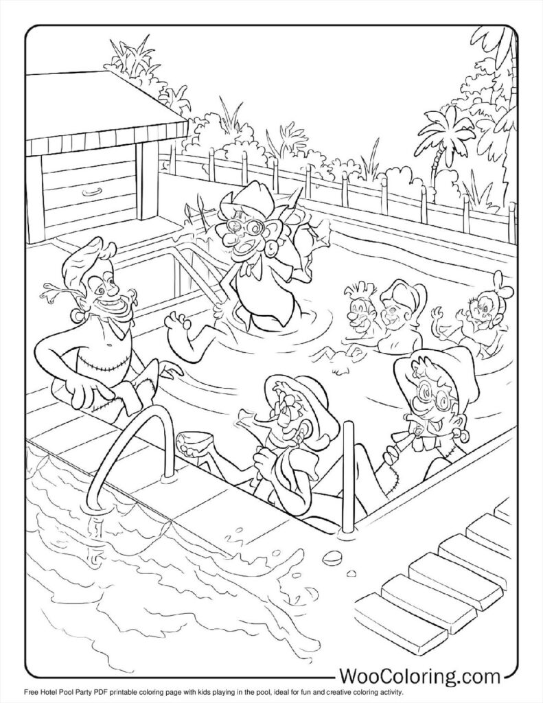 100  Hotel Transylvania coloring pages  Free PDF To Print  - 1