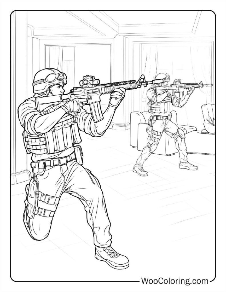 Hotel Warfare To Color