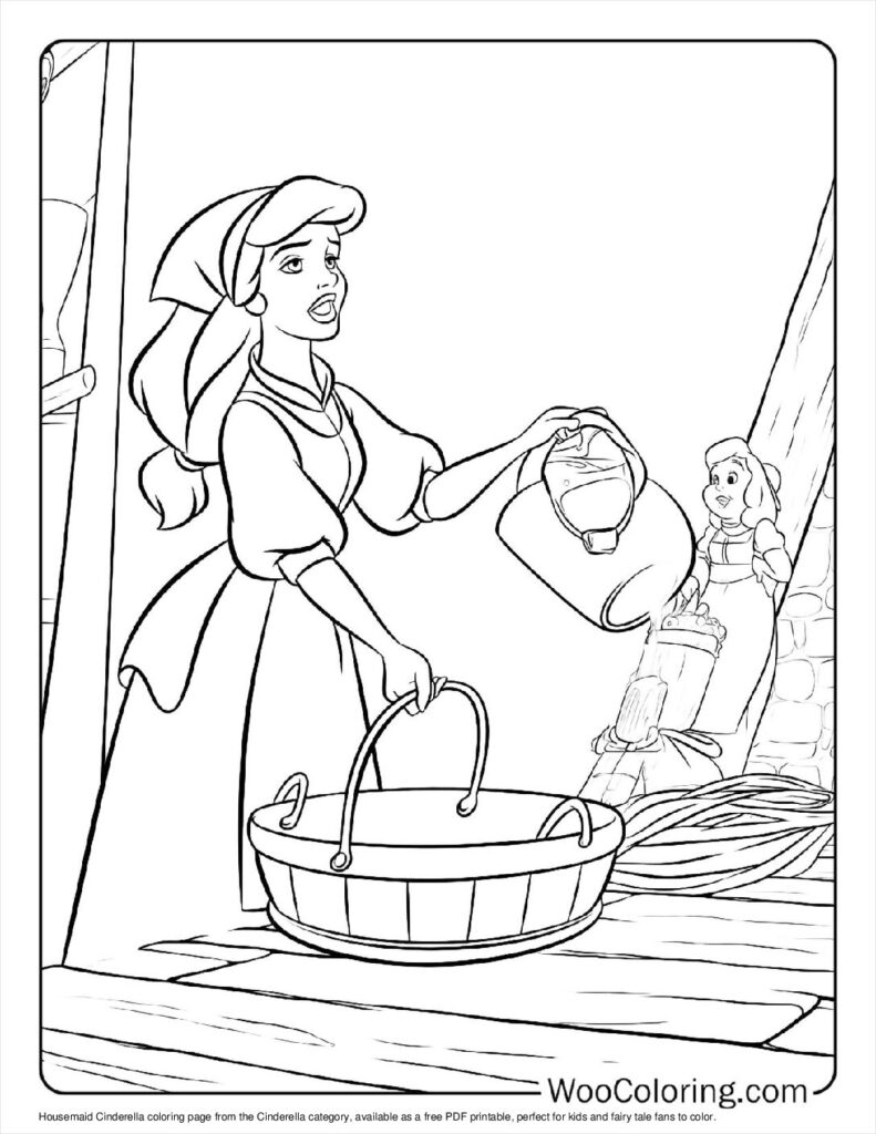 Housemaid Cinderella For Kids