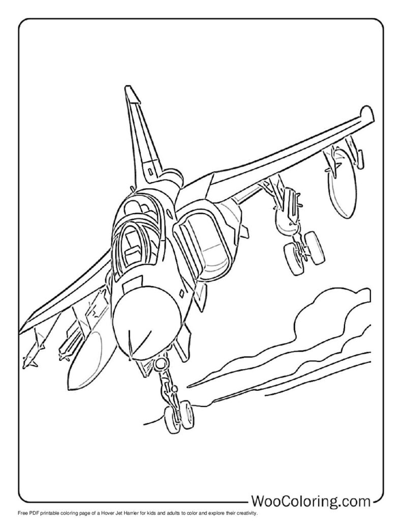 100  Jet coloring pages  Free PDF To Print  - 25