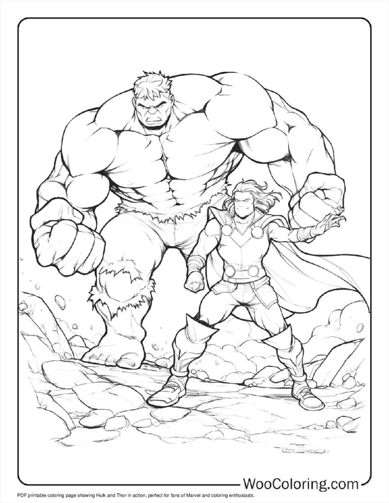 Hulk and Thor Duo