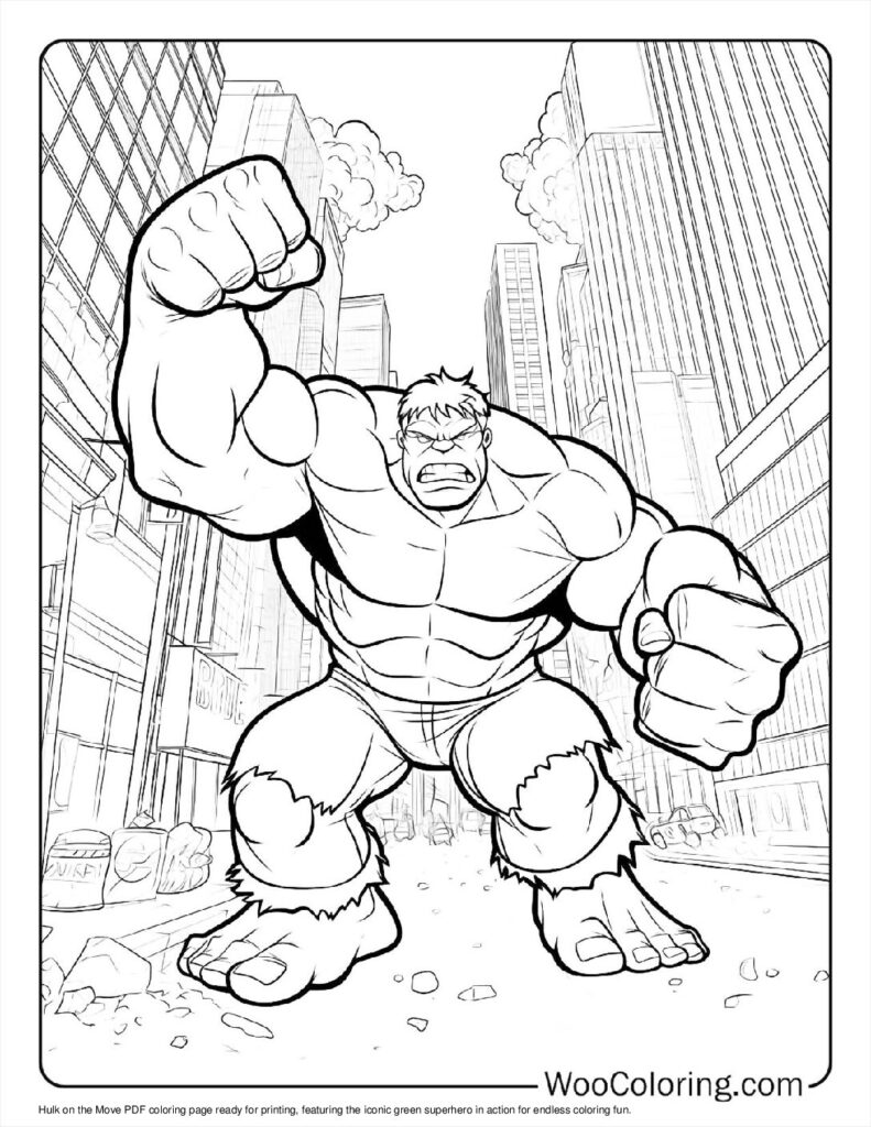 Hulk on the Move