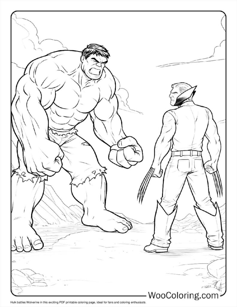 Hulk vs Wolverine