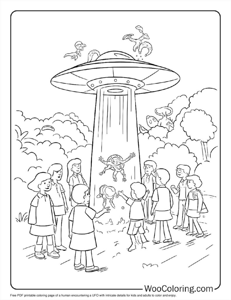 100  Alien coloring pages  Free PDF To Print  - 91