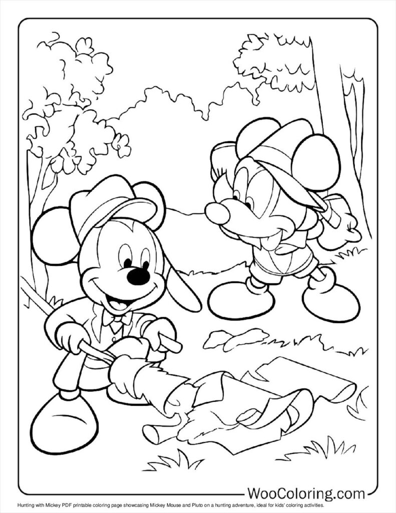 100  Pluto coloring pages  Free PDF To Print  - 68