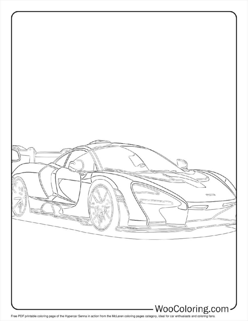 100  McLaren coloring pages  Free PDF To Print  - 8