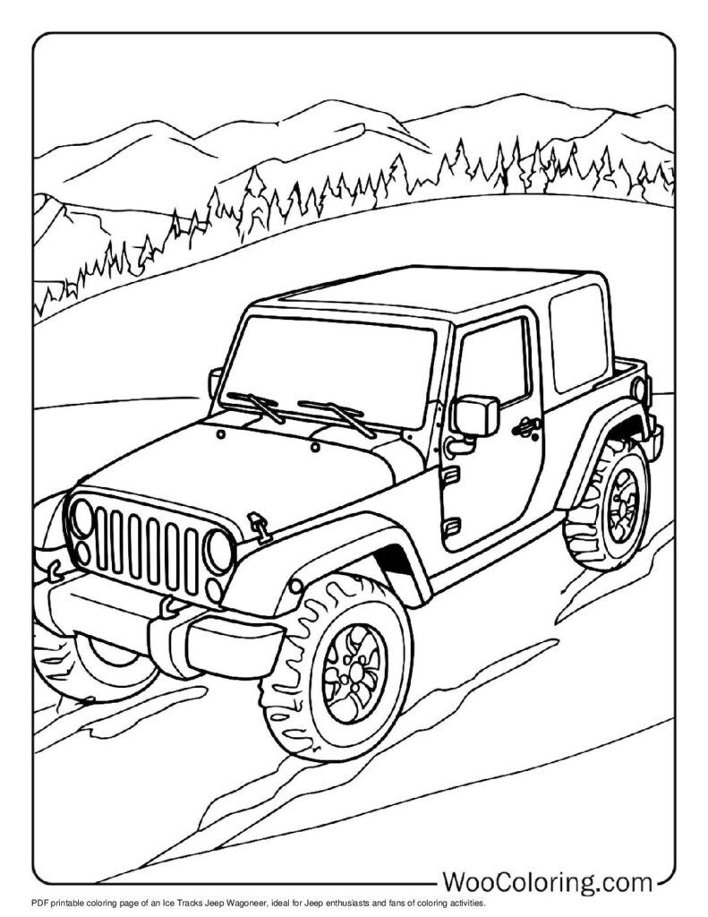 100  Jeep coloring pages  Free PDF To Print  - 66