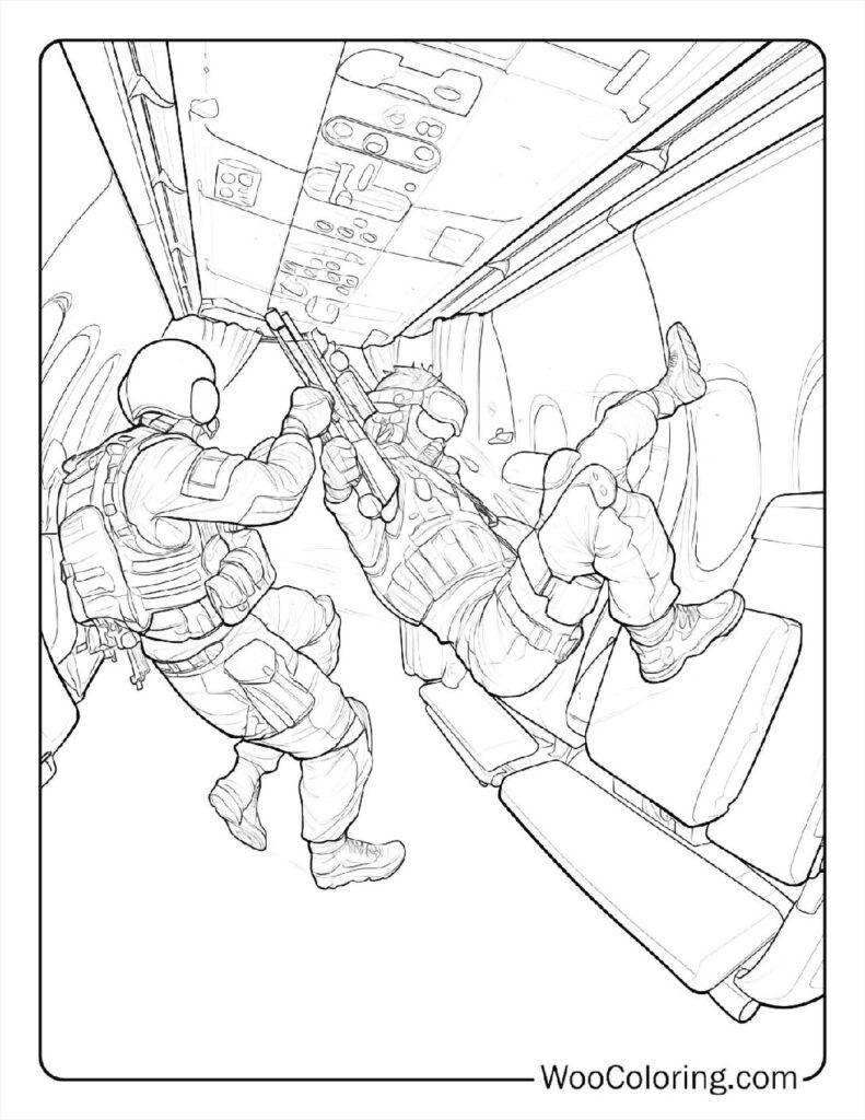 In-Flight Battle