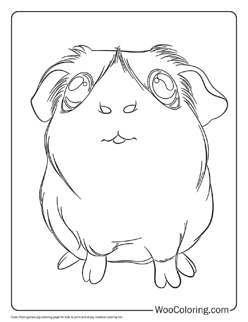 100 Guinea Pig coloring pages Free PDF To Print - 77