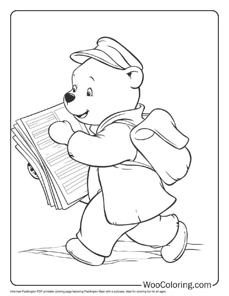 100  Paddington coloring pages  Free PDF To Print  - 58