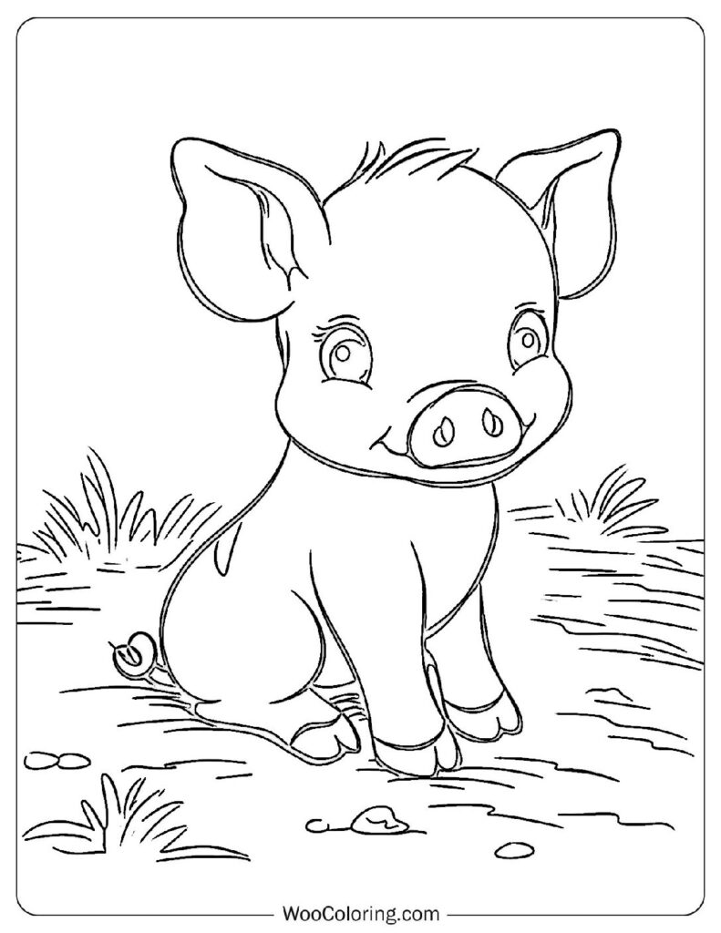 100  Pig coloring pages  Free PDF To Print  - 55