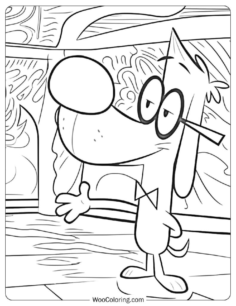 Mr. Peabody the Smart Talking Dog Using a Time Machine in a Historical Adventure