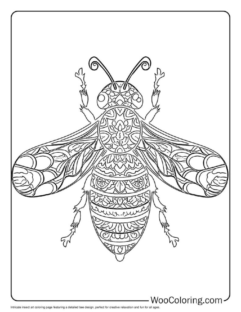 Intricate Insect Art