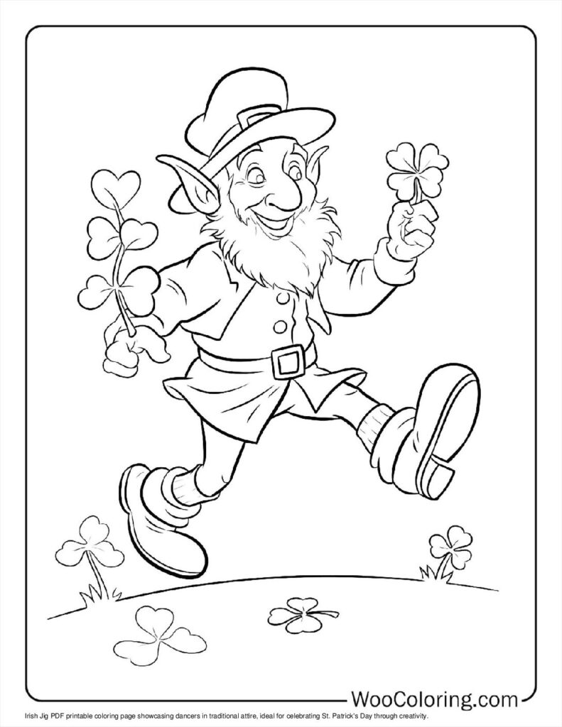 100  St  Patrick s Day coloring pages  Free PDF To Print  - 99