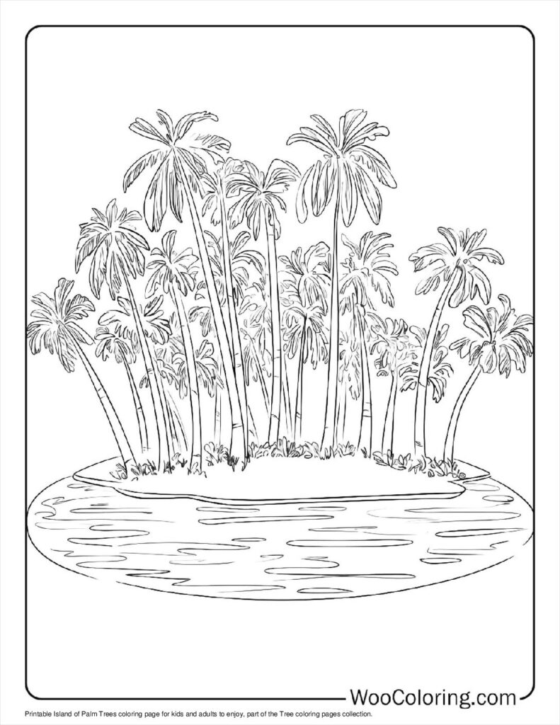 100  Tree coloring pages  Free PDF To Print  - 97