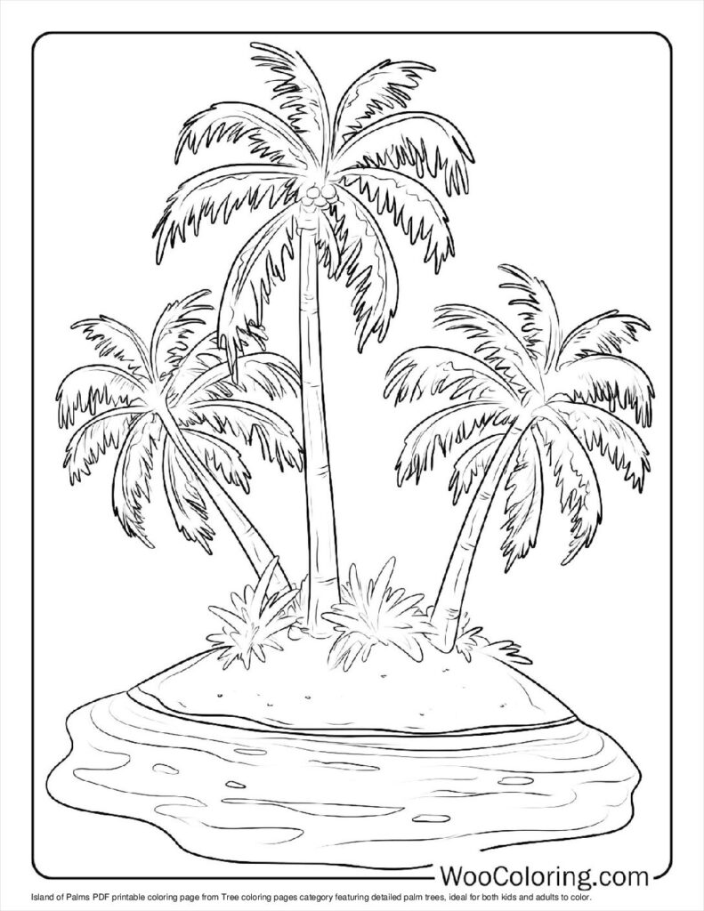 100  Tree coloring pages  Free PDF To Print  - 83
