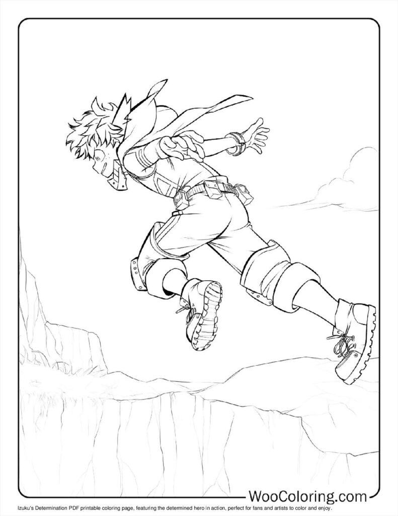 100  My Hero Academia coloring pages  Free PDF To Print  - 60