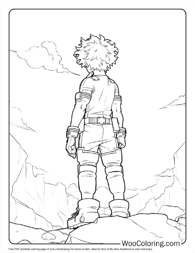 100  My Hero Academia coloring pages  Free PDF To Print  - 4