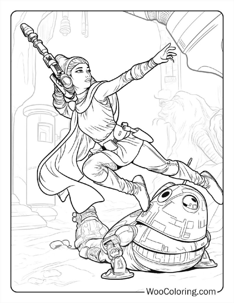 100  Star Wars coloring pages  Free PDF To Print  - 63