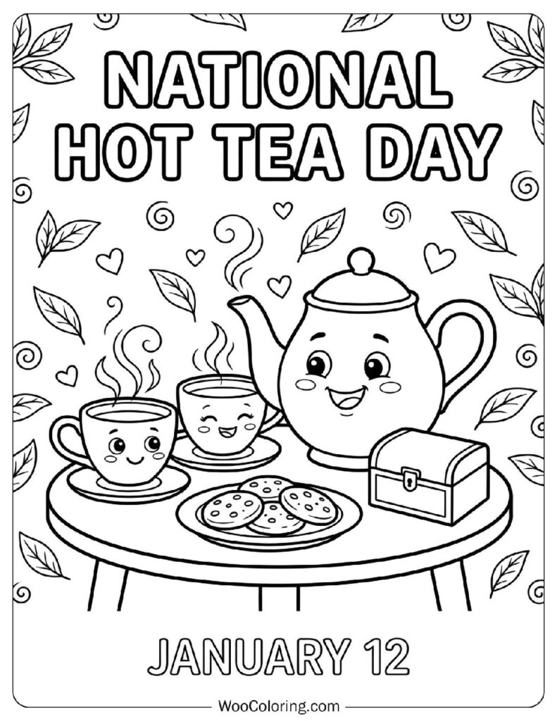 January 12 – National Hot Tea Day