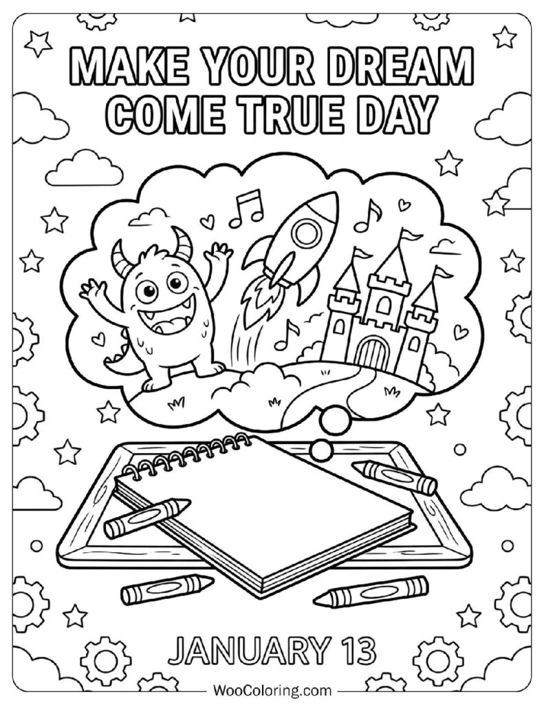 January 13 – Make Your Dream Come True Day
