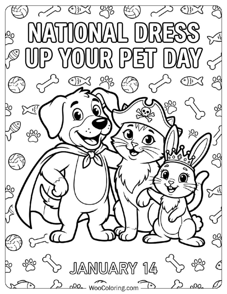 January 14 – National Dress Up Your Pet Day
