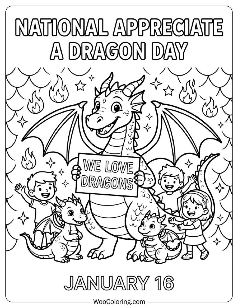 January 16 – National Appreciate a Dragon Day