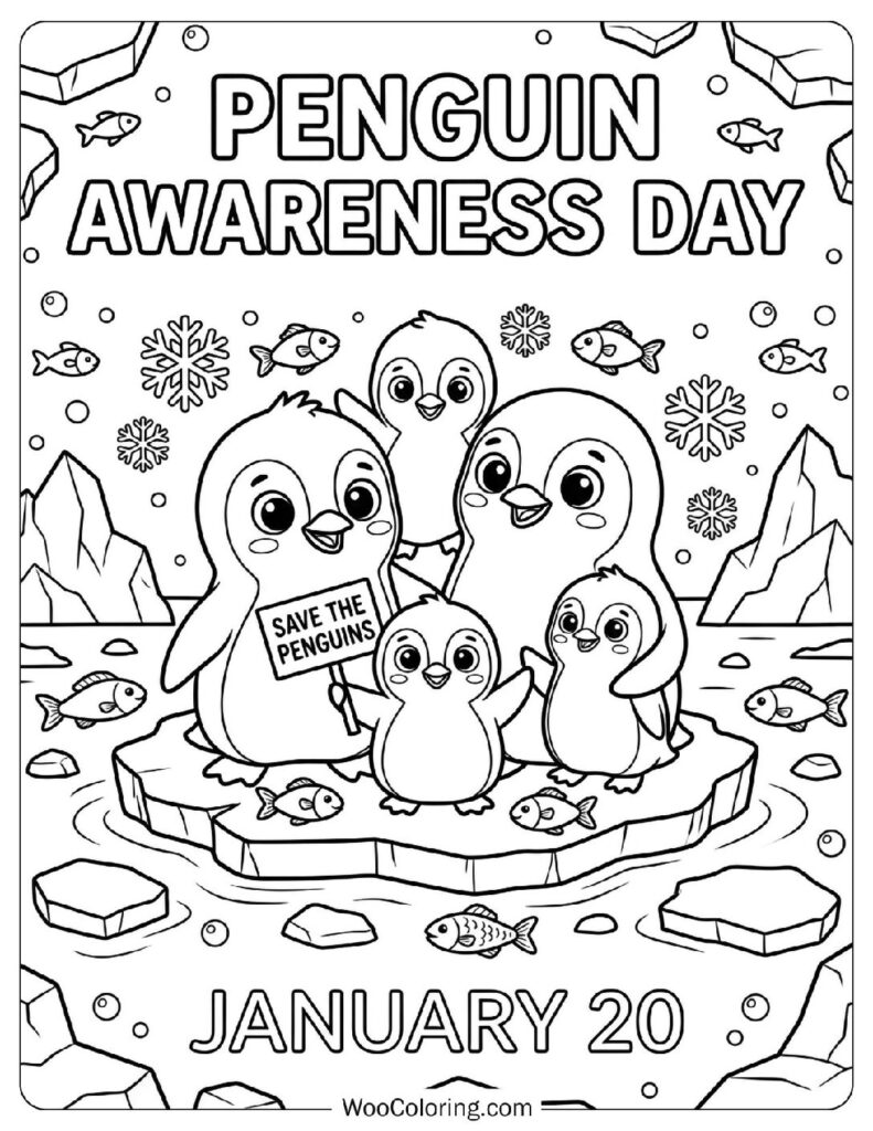 January 20 – Penguin Awareness Day