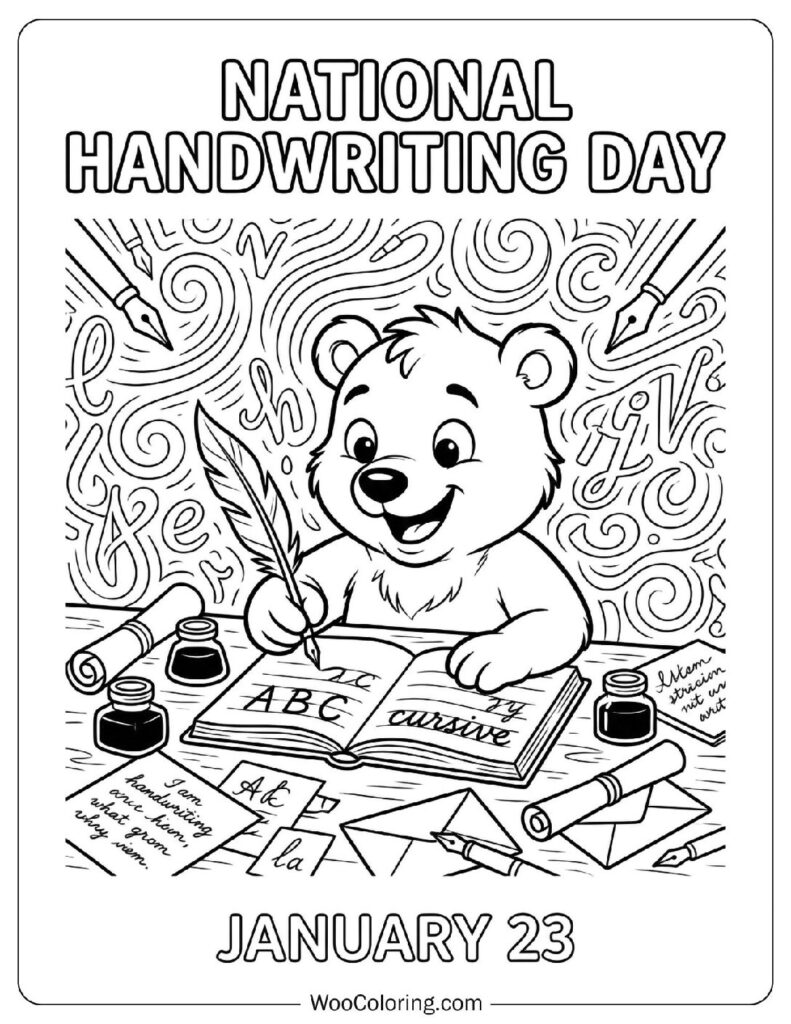 January 23 – National Handwriting Day