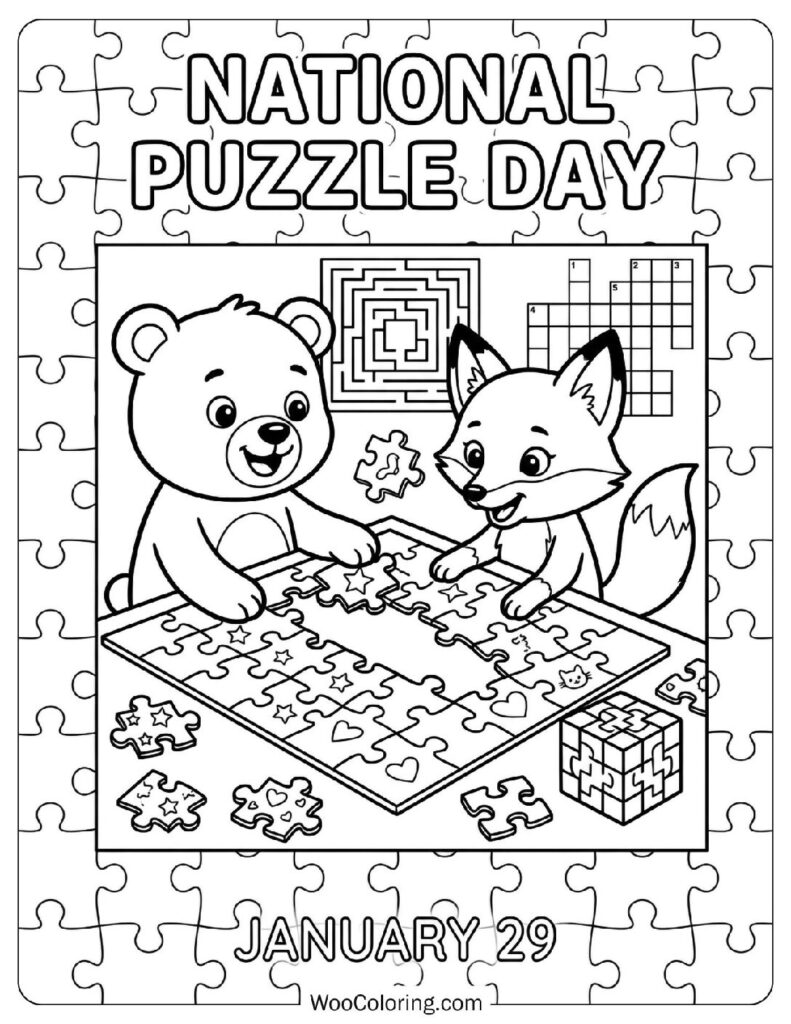January 29 – National Puzzle Day