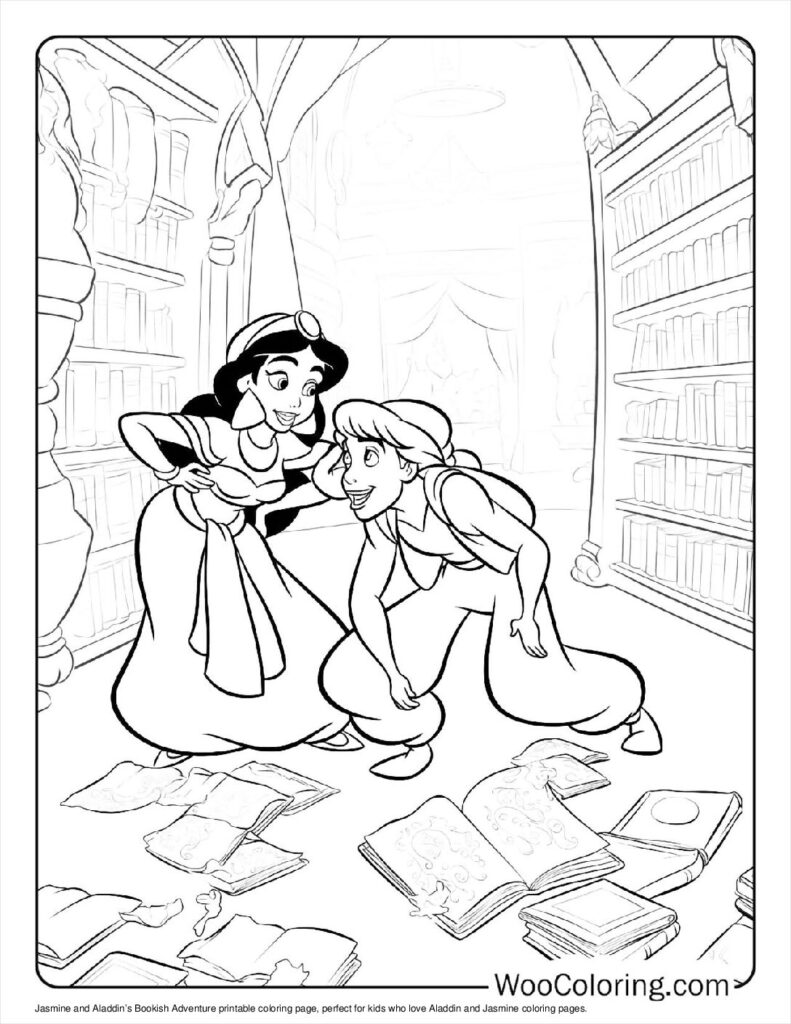 Jasmine and Aladdin’s Bookish Adventure