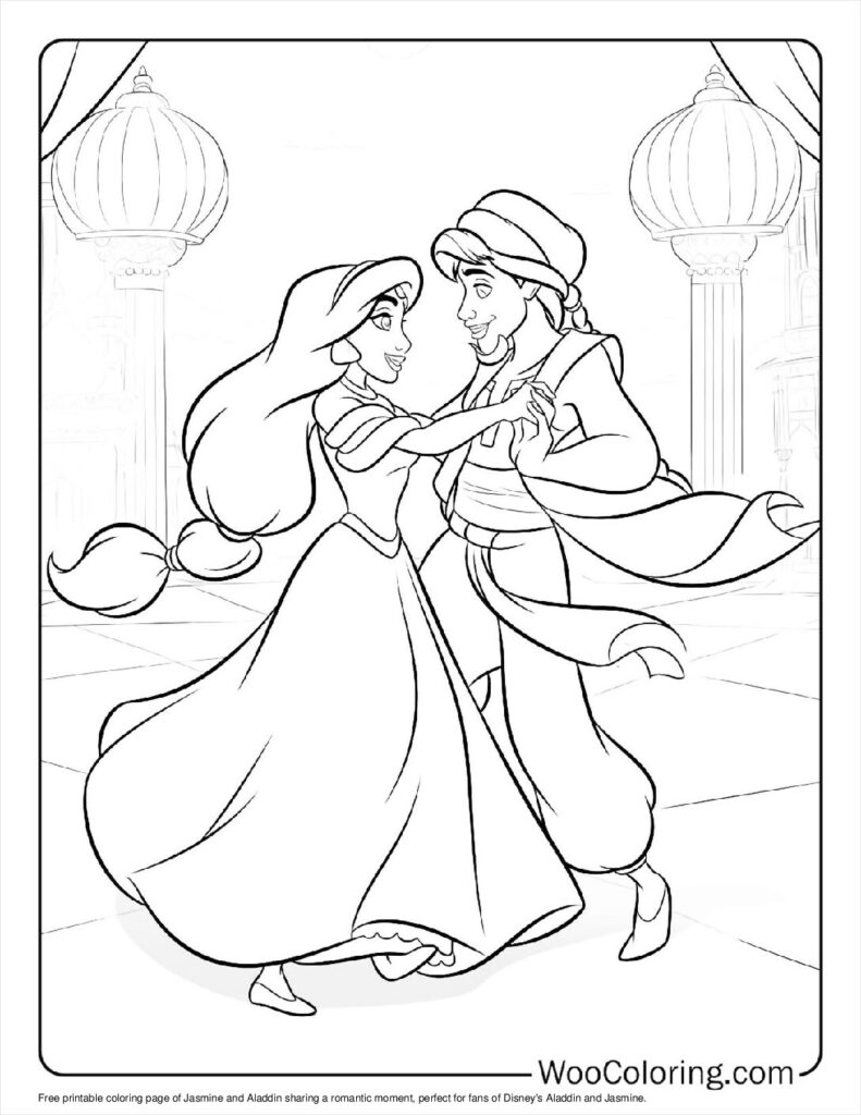 Jasmine and Aladdin’s Love Begins